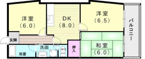 メゾン菊水の物件間取画像